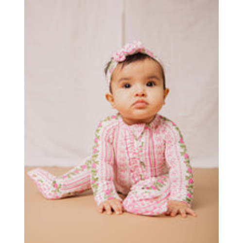 Bowquet of Roses Convertible Ruffle Romper