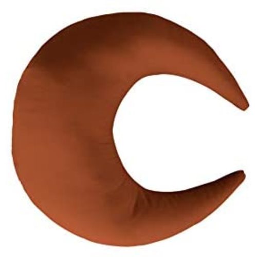 Snuggle Me Organic | Feeding + Support Pillow | Nursing Pillow, Breastfeeding Pillow, Bottle Feeding Pillow | Organic Cotton, Fiberfill | Gingerbread