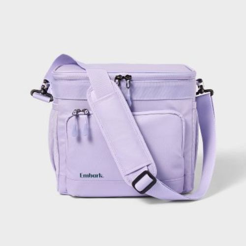 11qt Soft Sided Cooler Lilac Purple- Embark™: Small Cooler, Dry Storage, Adjustable Straps