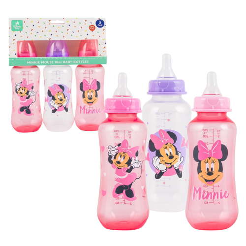 Disney Baby 3pk Minnie Mouse 10oz Baby Bottles