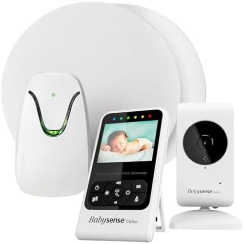 Babysense 7 Baby Movement Monitor System 2 Sensor Pads Non-Wearable No WiFi