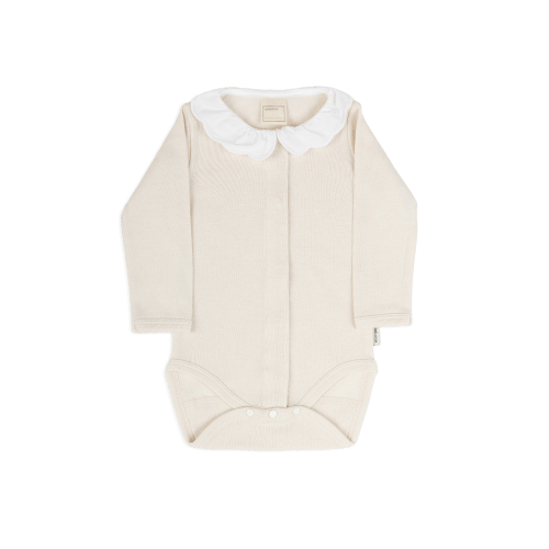 Scalloped Neck Bodysuit