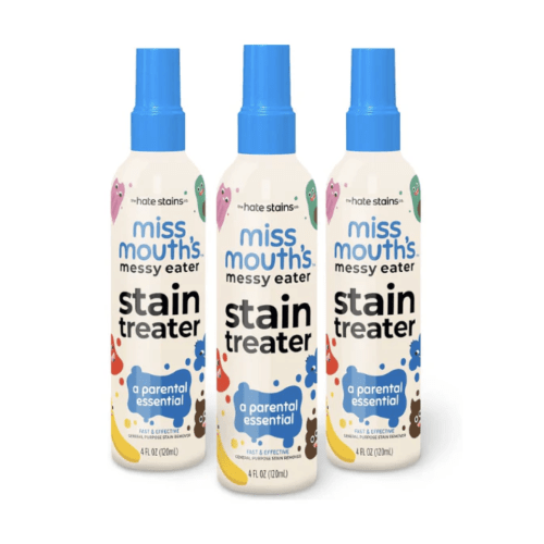 Miss Mouth's Messy Eater Stain Treater 4oz Bottle: 3 Pack – The Hate Stains Co.
