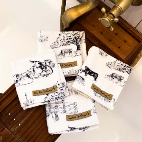 Heaven on Earth Set of 4 Washcloths