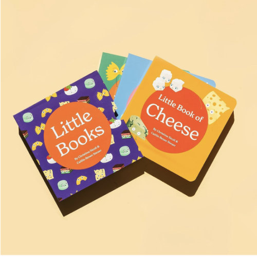 Little Books Culinary Collection Future Foodie 3 Board Book Box Set Pasta Cookies Cheese Phonics and Rhymes Baby Shower Gift 0-12 Months Toddler Book Ages 1-4 Years