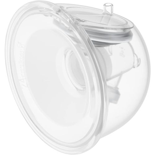 Momcozy S9/S12 Pro Replacement Accessories, S-Full Set Collector 24mm, 1 PC | Original Parts, Single-Sealed, BPA-Free Silicone, Easy Clean, Secure Fit, Leak-Proof, Breastfeeding Essentials, 180ml,Durable