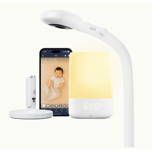 Nanit Signature Bundle – Pro Camera, Floor Stand, Flex Stand, Breathing Band, Sound + Light Machine & 3-Month Sleep Plan