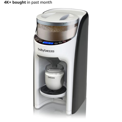 Amazon.com: Baby Brezza New and Improved Formula Pro Advanced Formula Dispenser Machine - Automatically Mix a Warm Formula Bottle Instantly - Easily Make Bottle with Automatic Powder Blending, White : Baby