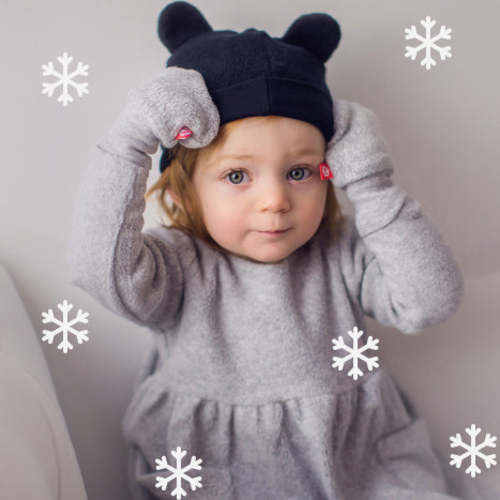 Furry Bear Hat - by Zutano Baby