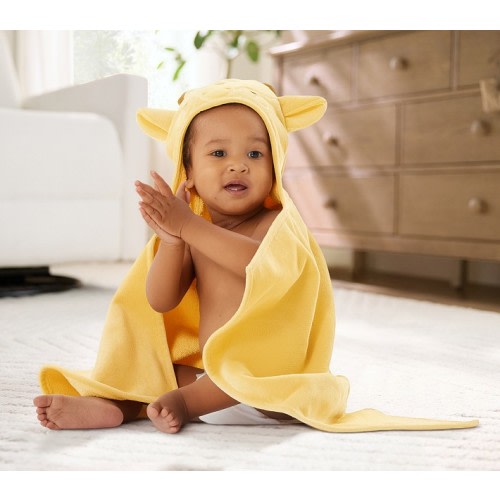 Giraffe Plush Baby Hooded Towel