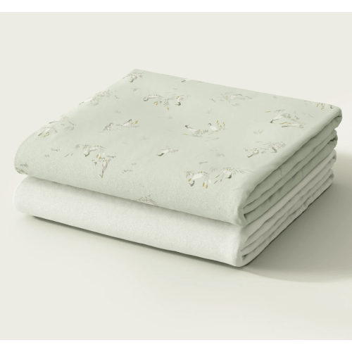 Mallard Organic Mini Crib (Bassinet) Sheet Set