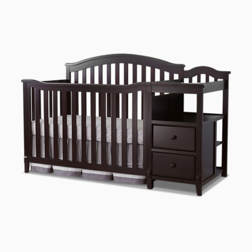 Berkley Crib & Changer - Espresso