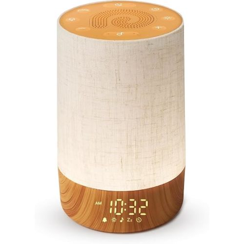 Dreamegg Sunrise Alarm Clock- Sound Machine with 29 Soothing Sounds