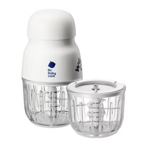 Bc Babycare Baby Food Maker-Glass Baby Puree blender, Mini Food Processor, 1 Machine+Replacement Part