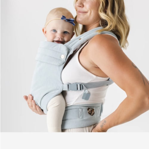 The Monarch Baby Carrier - Dream Wash Denim (PREORDER - Estimated deli – Mabē