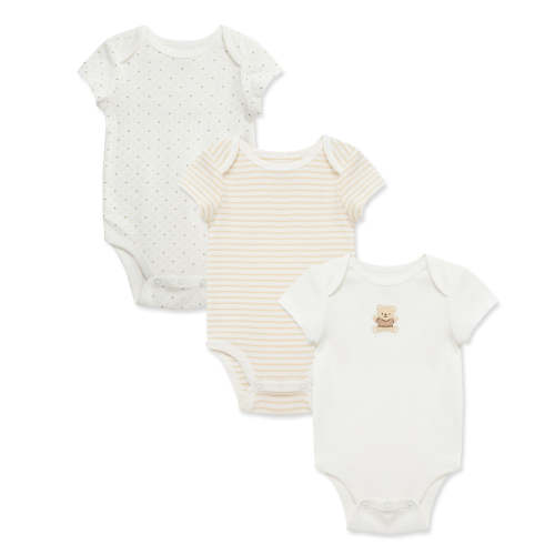 Gentle Bear 3-Pack Bodysuits