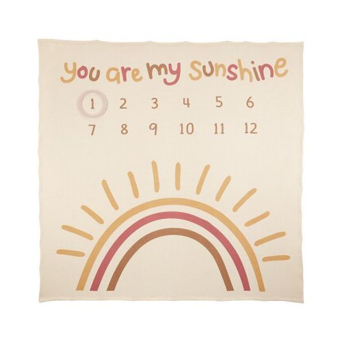 Baby Carter's Milestone Blanket