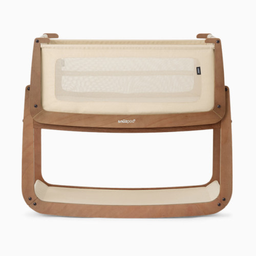 SnuzPod5 Bedside Bassinet - Walnut
