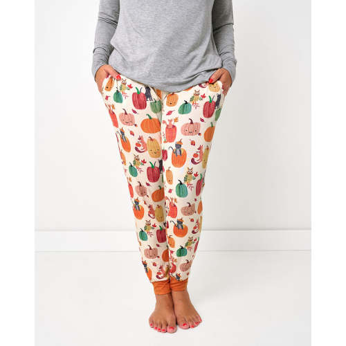 SZ LG | Pumpkin Pals Women's Pajama Pants | Little Sleepies