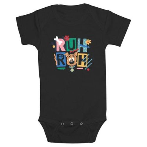 Infant's Scooby Doo Cute Ruh Roh Bodysuit - Black - 6 Months