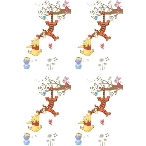 Disney Winnie The Pooh Swinging for Honey Giant Peel and Stick Wall Decals by RoomMates