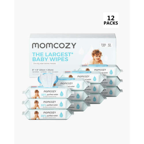 Momcozy Pure Water Wipes - Gentle for Babies