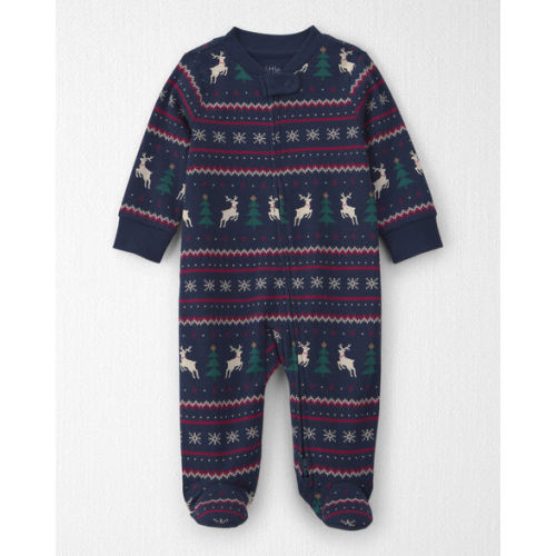 Baby Organic Cotton Fair Isle Sleep & Play Pajamas - Little Planet | Carter's