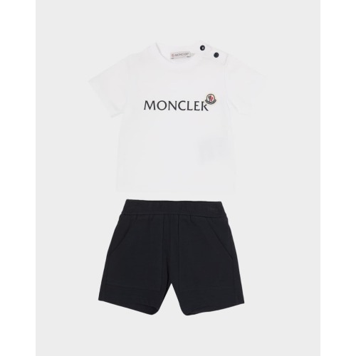 Boy's Logo-Print T-Shirt & Shorts Set, Size 3M-3