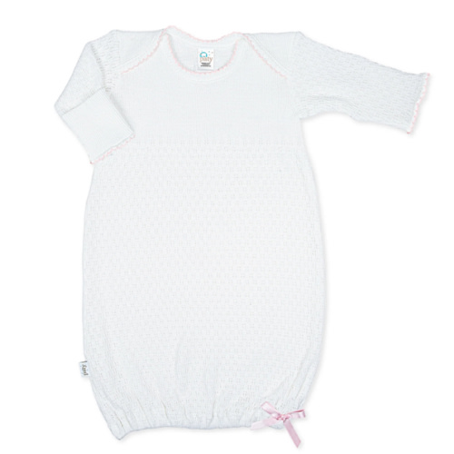 Paty Knit Overlap Shoulder Gown – PatyInc