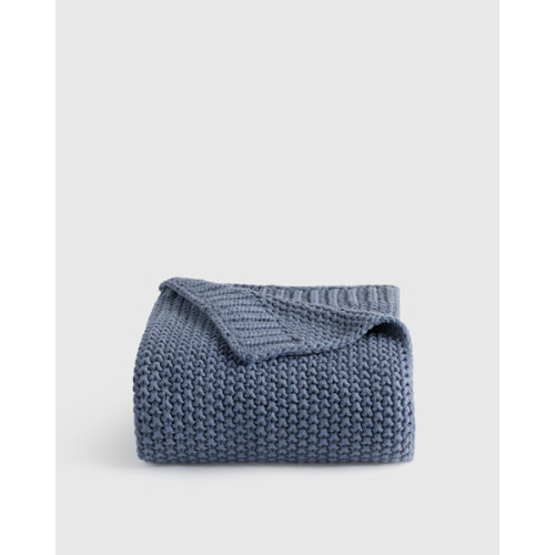 Cotton Fisherman Throw in Natural