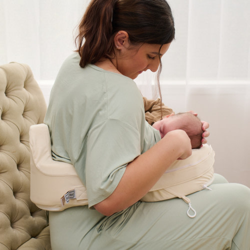 Super Deluxe Organic Nursing Pillow - Oatmeal