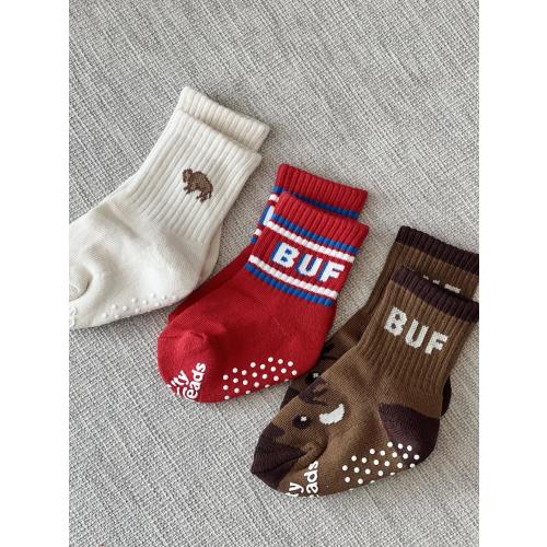 Toddler Buffalo Football Game Day Socks