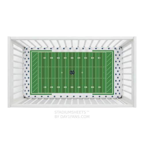 Notre Dame Fighting Irish StadiumSheets™ Crib Sheets – Day1Fans.com