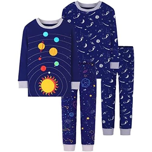 DAUGHTER QUEEN Boys Long Sleeve Pajamas Size 18Months-12Years