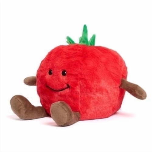 Tomato Warmies Cozy Plush Heatable Lavender Scented Stuffed Animal