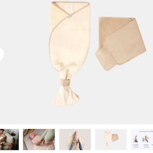 b.e.s.t. swaddle - Coconut Cream