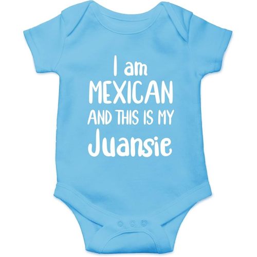 CBTwear I Am Mexican And This Is My Juansie Baby Bodysuit Funny Infant Outfit Unisex Humor Clothes