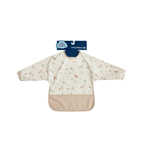 Big Softies Long sleeve wipe free bib