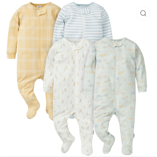 4-Pack Baby Neutral Farm Sleep 'N Plays