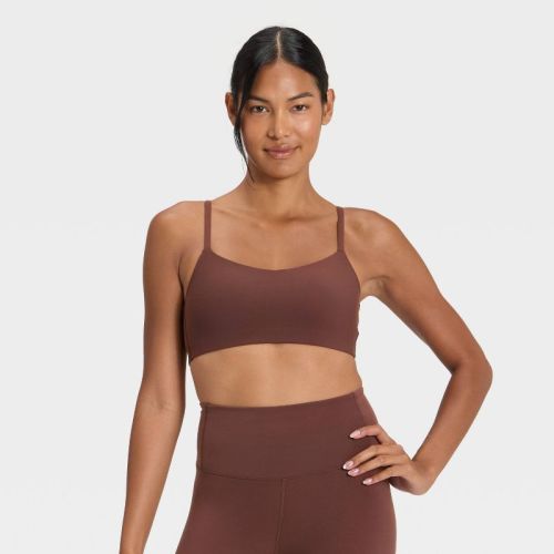 Women's Everyday Soft Light Support Strappy Sports Bra - All In Motion™