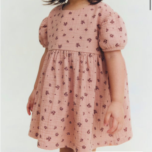 COTTON MUSLIN DRESS
