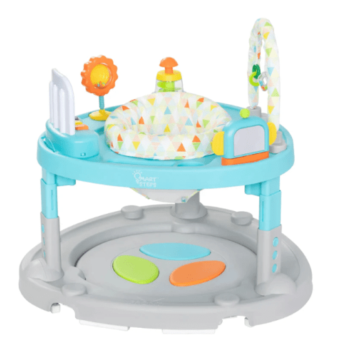 Bounce N’ Dance 4-in-1 Activity Center Walker, Color: Hexagon Dots