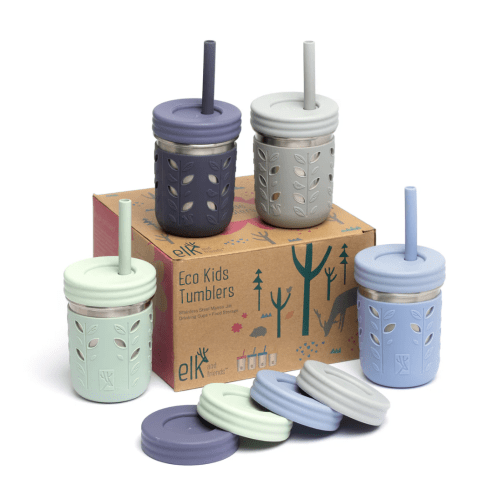 Stainless Steel 10oz Drinking Tumblers + Food Storage