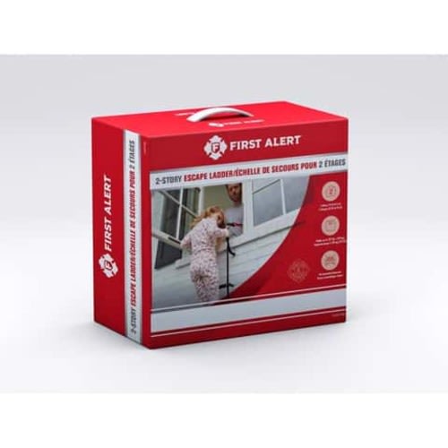 First Alert 14 ft. H Steel Fire Escape Ladder 375 lb. cap. Mfr# 1047153 - Ace Hardware