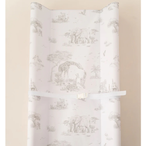 Safari Toile Wipeable Contour Change Pad