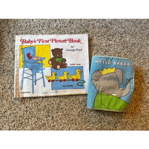 Vintage Baby Books