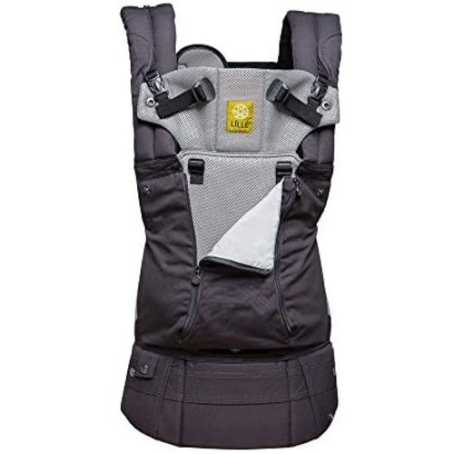 LÍLLÉbaby Complete All Seasons Six-Position Baby Carrier, Charcoal/Silver