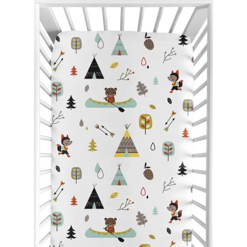 Outdoor Adventure Fitted Crib Sheet