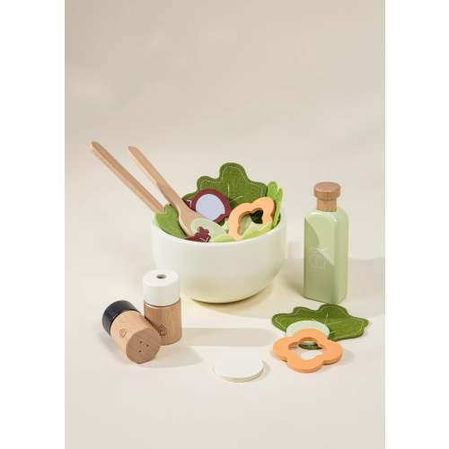Wooden Salad Playset