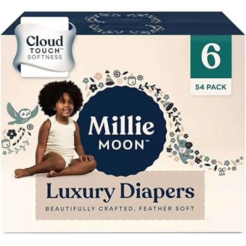 Millie Moon Luxury Diapers (Size 6-54ct)